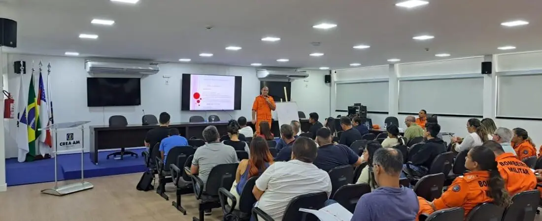 Curso de Elaboração de Projetos de Combate a Incêndio: Iniciativa da Fundação CBMAM com o Corpo de Bombeiros Militar do Amazonas e CREA-AM